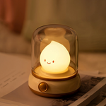Compact LED Night Light with Adjustable Brightness – Retro Lamp Style
