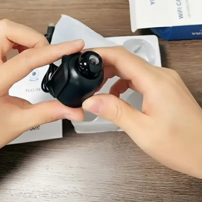 Compact surveillance camera with Wi-Fi and night vision