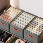 Space-Saving Storage Box with Sturdy Steel Frame – Foldable and Moisture-Resistant for Optimal Home Organization