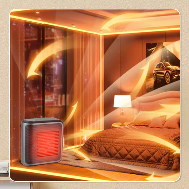 Wall Heater with Thermostat and Timer – 800W for Instant Heat