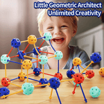 Flexibles PVC-Spielzeug - 3D Geometrische Bauperlen