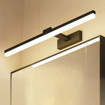 Moderne schwarze LED-Spiegelleuchte für das Badezimmer