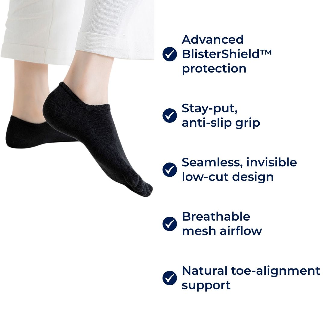 Luftige Fußfreunde | Unsichtbare No-Show Socken für Damen