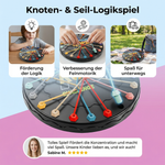 Kinder Denk- und Strategiespiel – Knoten- und Seil-Logikspiel