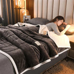 Wohlfühl-Fleece-Decke – Luxuriöse Winterdecke für Sofa und Bett