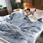 Wohlfühl-Fleece-Decke – Luxuriöse Winterdecke für Sofa und Bett