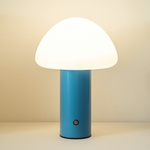 Cordless Mushroom Lamp – Rechargeable Table Lamp for Gentle Illumination