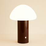 Cordless Mushroom Lamp – Rechargeable Table Lamp for Gentle Illumination