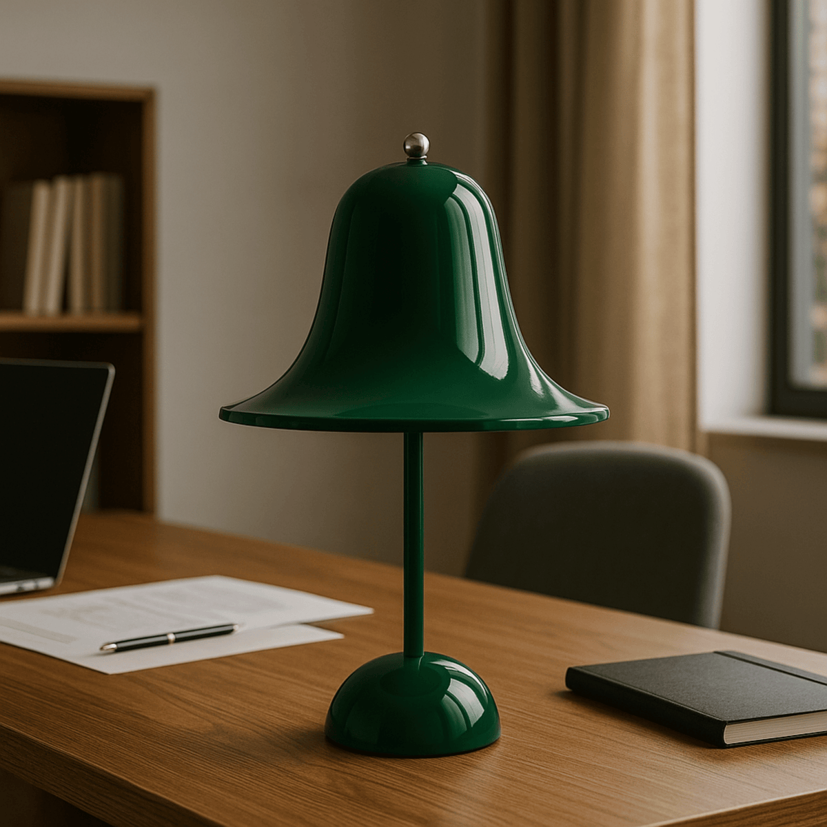 Cordless LED Table Lamp with Touch Dimming – Modern Designer Light for Home and Office