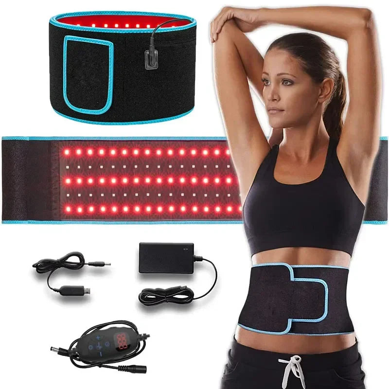 LumiFit™ Rote Lichttherapie-Band – Für eine selbstbewusste, schmerzfreie Taille