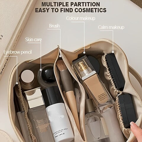 Elegante Make-up Tasche - Vielseitige Kosmetikaufbewahrung