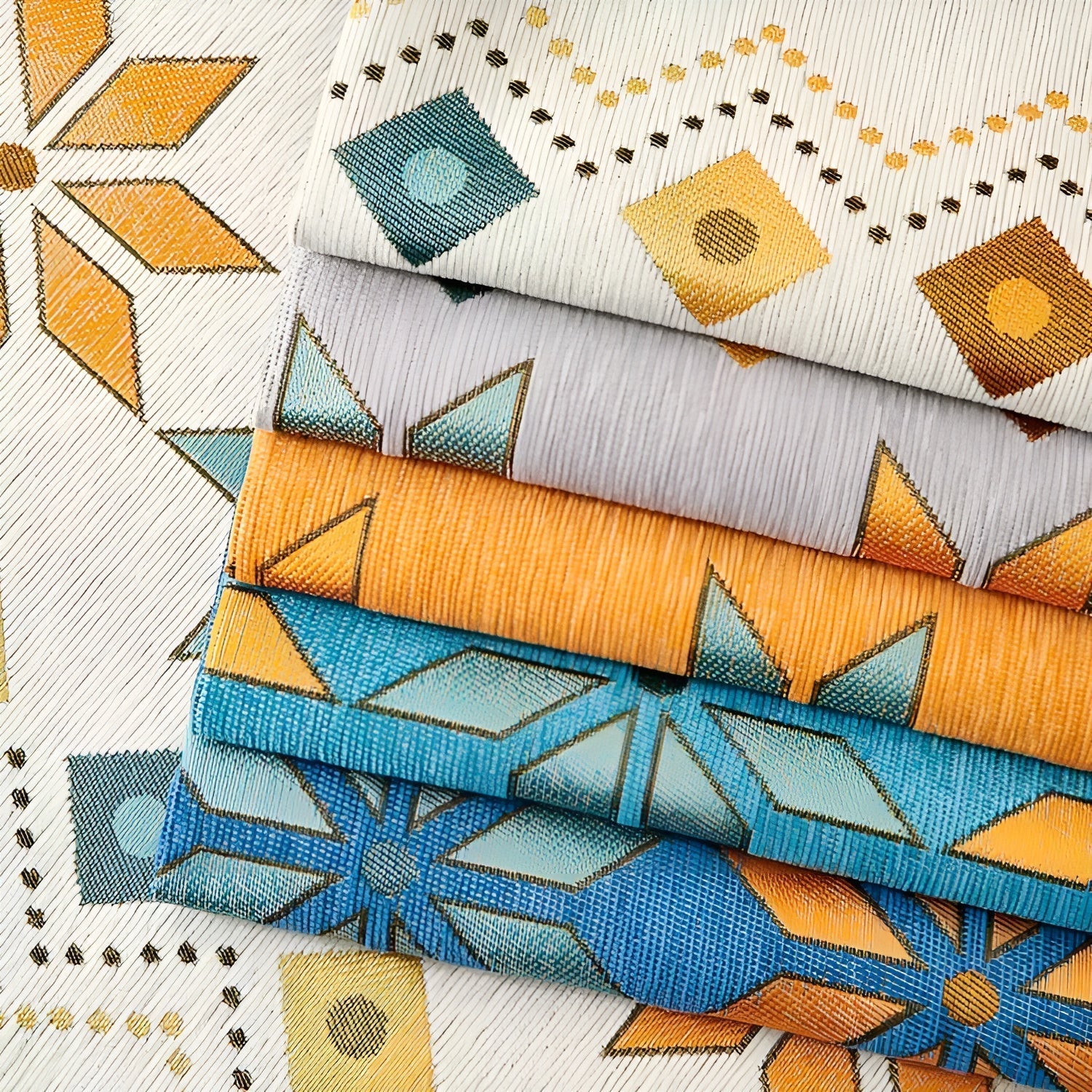 Elastischer Sofabezug im Boho-Stil – Schützt und Erneuert das Aussehen