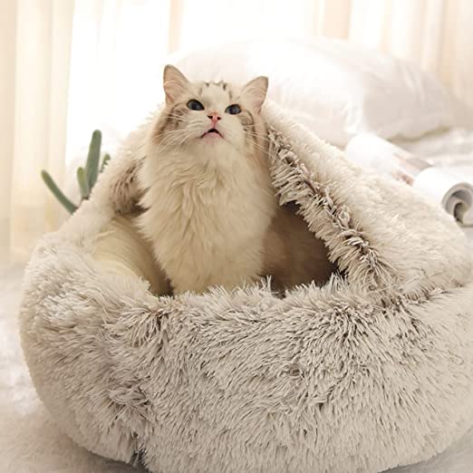 Gemütliches Zuhause - Katzen- und Hundebett | Warm, Weich und Sicher