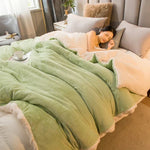 Cozy Luxury Blanket - Reversible Flannel and Cashmere Blanket for Winter