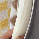 Snuggle Pillow Made of Polar Fleece – Modern Plaid Pattern for Your Home