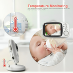 Sicherheitsmonitor für Babys mit LCD und Zwei-Wege-Audio