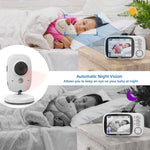 Sicherheitsmonitor für Babys mit LCD und Zwei-Wege-Audio