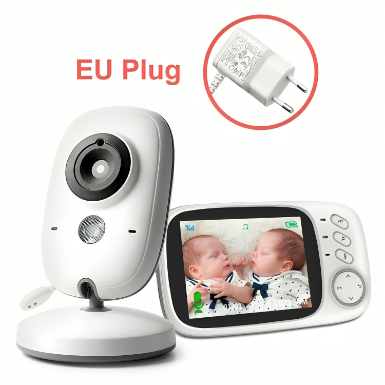 Sicherheitsmonitor für Babys mit LCD und Zwei-Wege-Audio