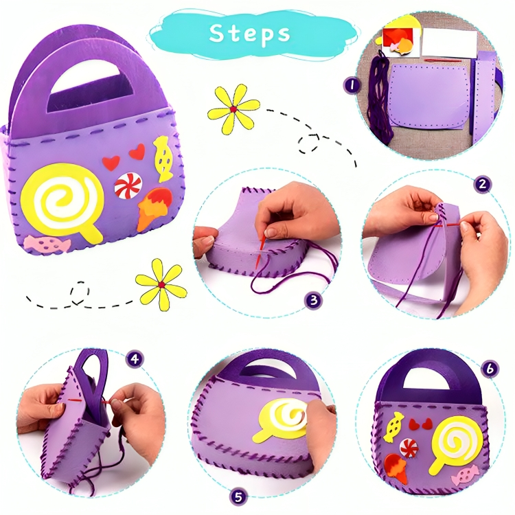 KreativBastelset | DIY-Taschen für Kinder