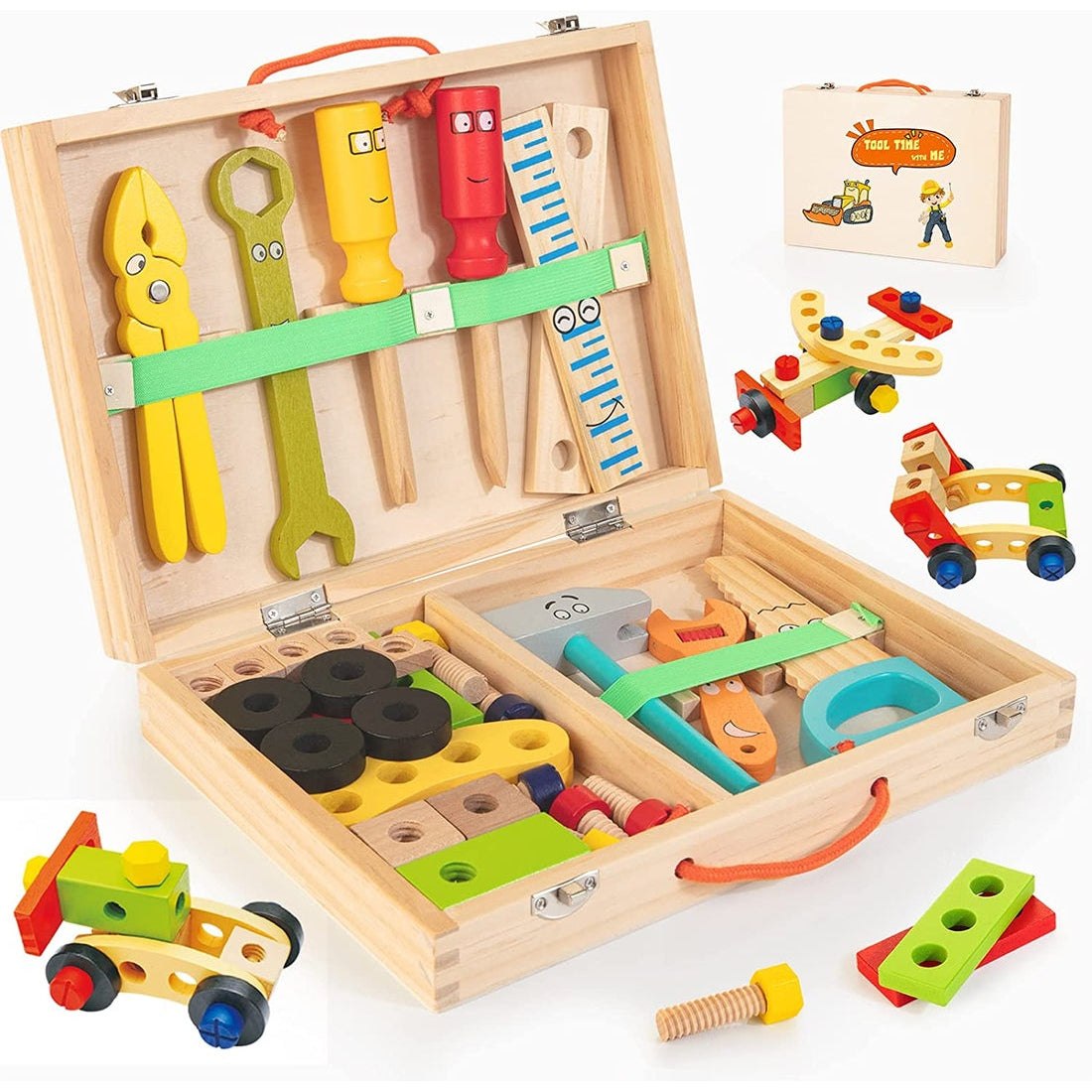 Kreatives Werkzeugset - Bau-Spielzeug für kleine Handwerker