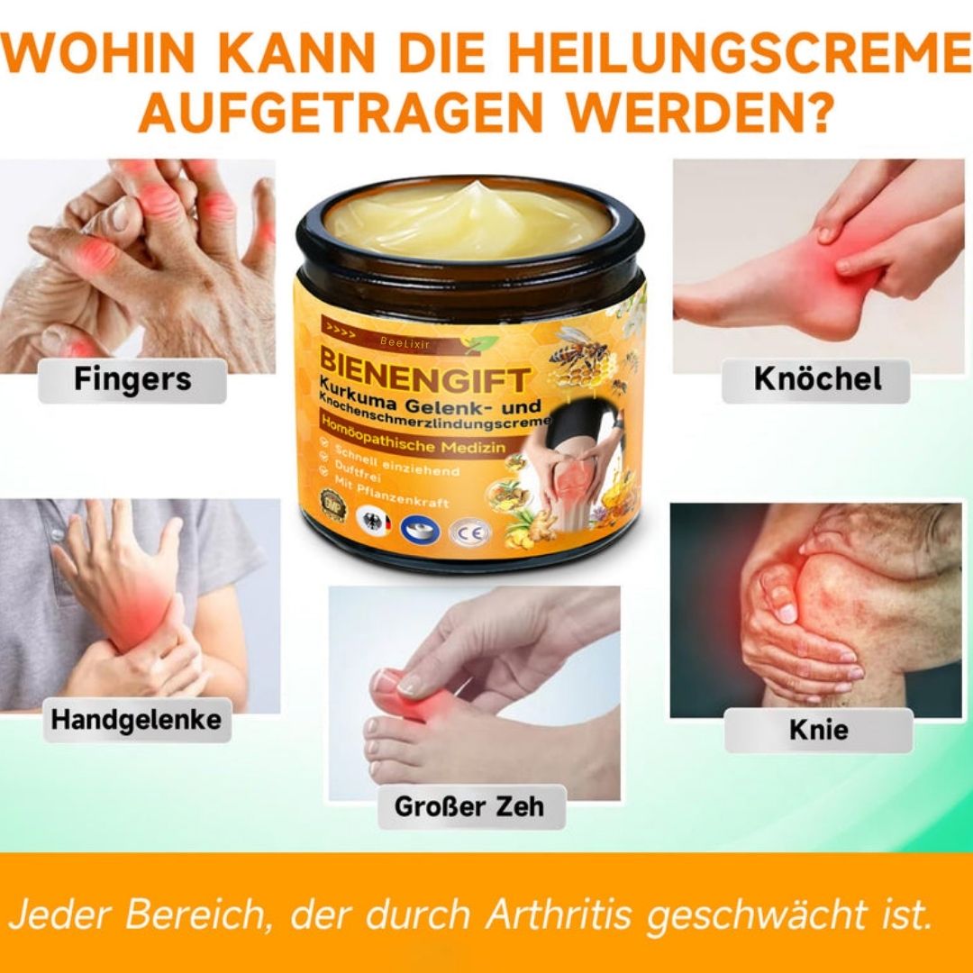 Honigbienen-Creme | Peptide für strahlende Haut | Hyaluronsäure & Kollagen