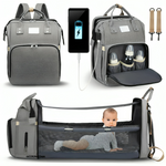 SmartTravel Bag™ | Alles, was Ihr Baby braucht – inklusive Reisebett!