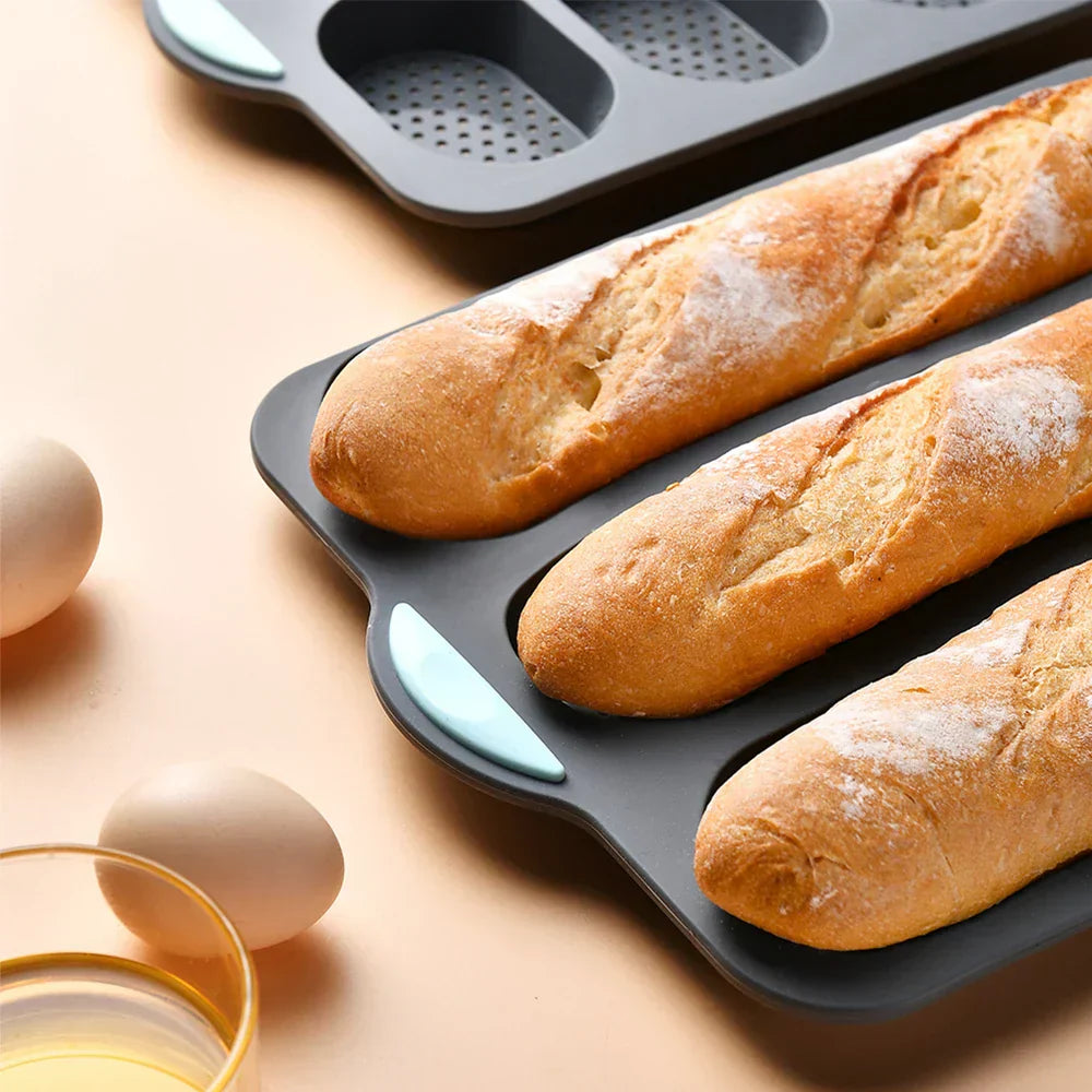 Baguette-Backform aus Silikon – Perfekte Baguettes einfach selbst backen