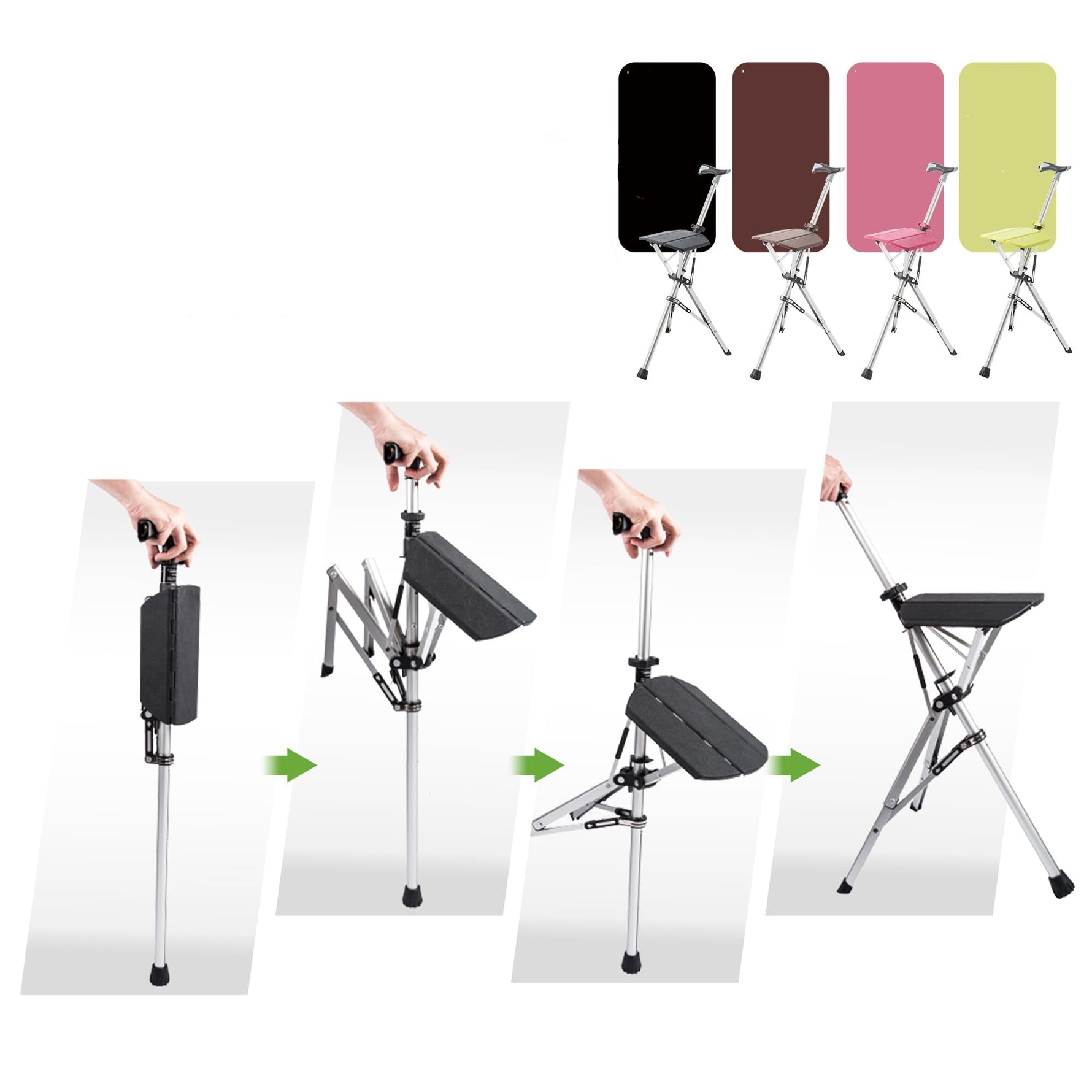 MobilStuhl | Foldable Crutch Seat – Comfortable and Practical