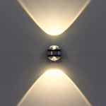 NaturaLuxe LED-Wandlampe | Elegantes Design aus Nussbaum | 6W | Wandmontage