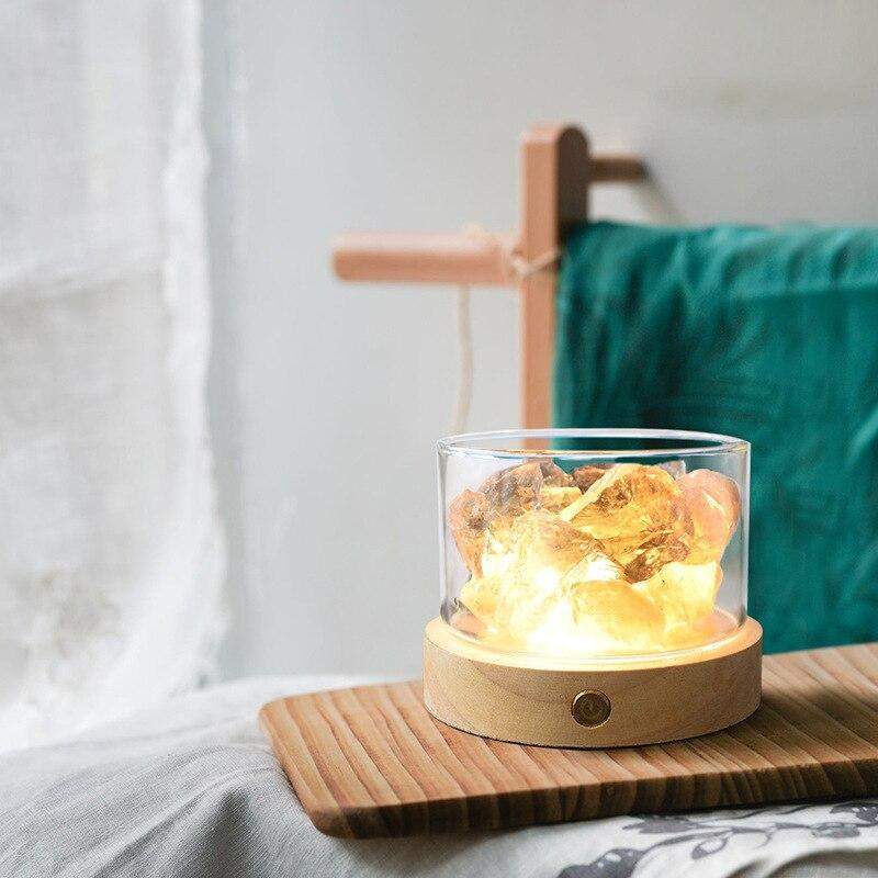 Kristallstein Aroma Diffusor für ätherische Öle