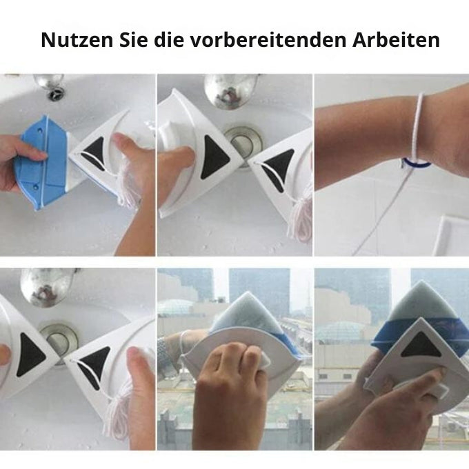 Kristallklar - Magnetischer Fensterreiniger
