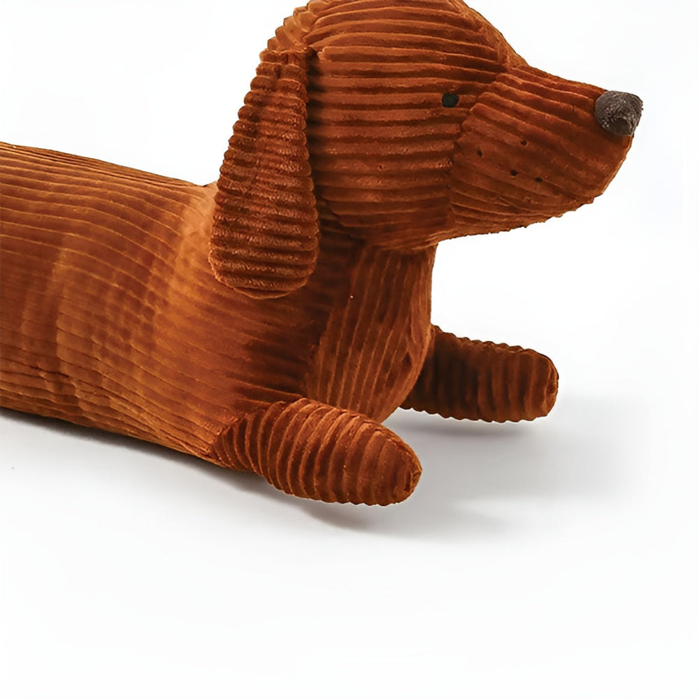 Dackel Kissen in Form eines Dackels – Weiches Kuschelkissen
