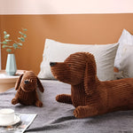 Dackel Kissen in Form eines Dackels – Weiches Kuschelkissen