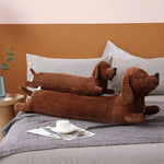 Dackel Kissen in Form eines Dackels – Weiches Kuschelkissen