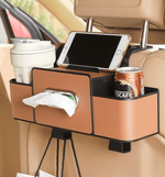 Car Backseat Organizer | Waterproof Storage Solution with Holders
