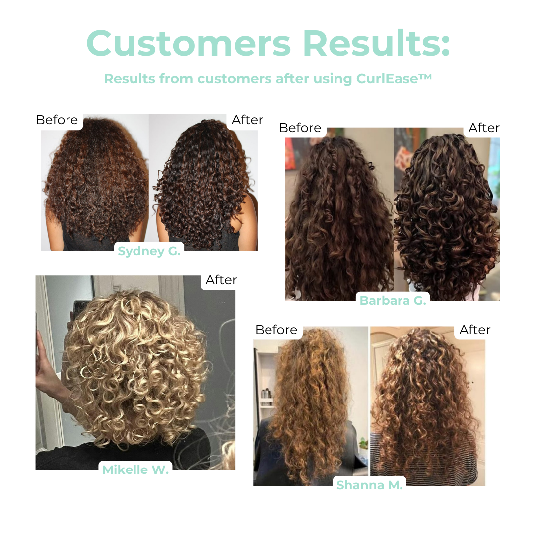 Glanzvolle Lockenbürste – Für Perfekte, Frizzfreie Locken