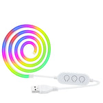 Customizable LED Neon Light Strips with App Control – Flexible RGB Lighting System for Any Room