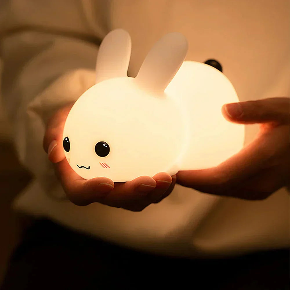 Zauberhafte Hasen-Nachtlampe - BunnyGlow
