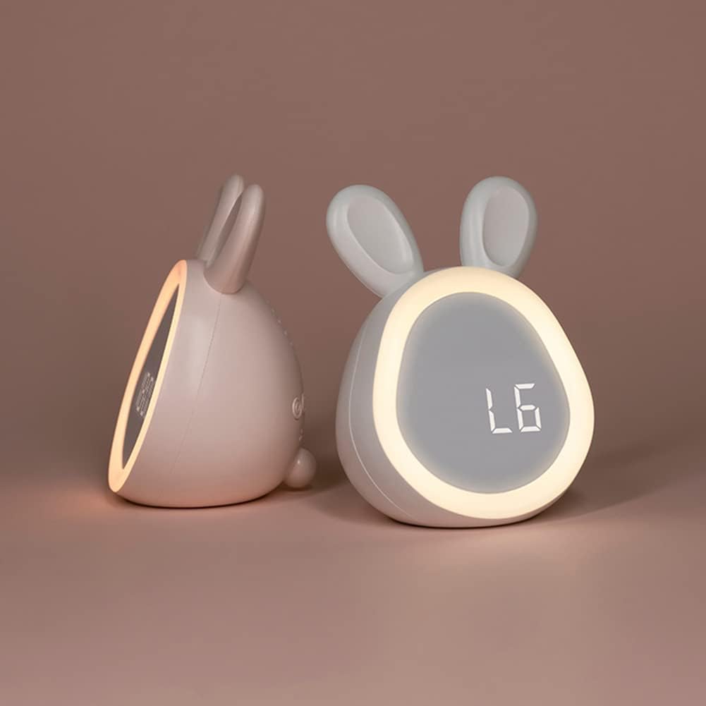Playful LED Alarm Clock with Energy-Saving Function – Ideal for All Ages