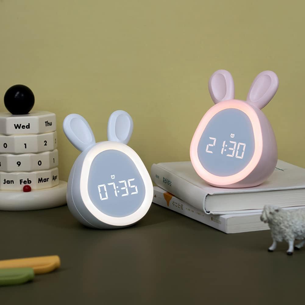 Playful LED Alarm Clock with Energy-Saving Function – Ideal for All Ages