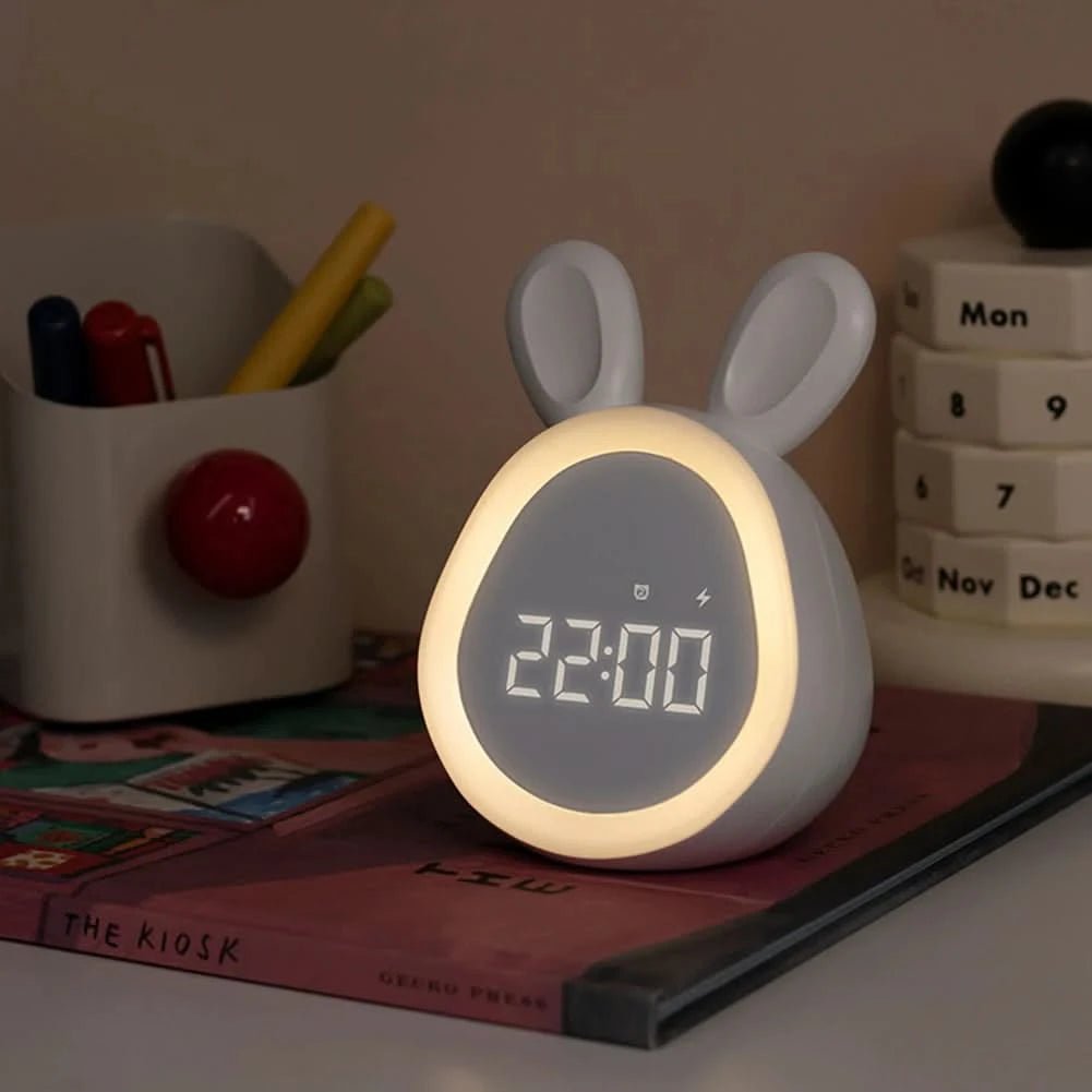 Playful LED Alarm Clock with Energy-Saving Function – Ideal for All Ages