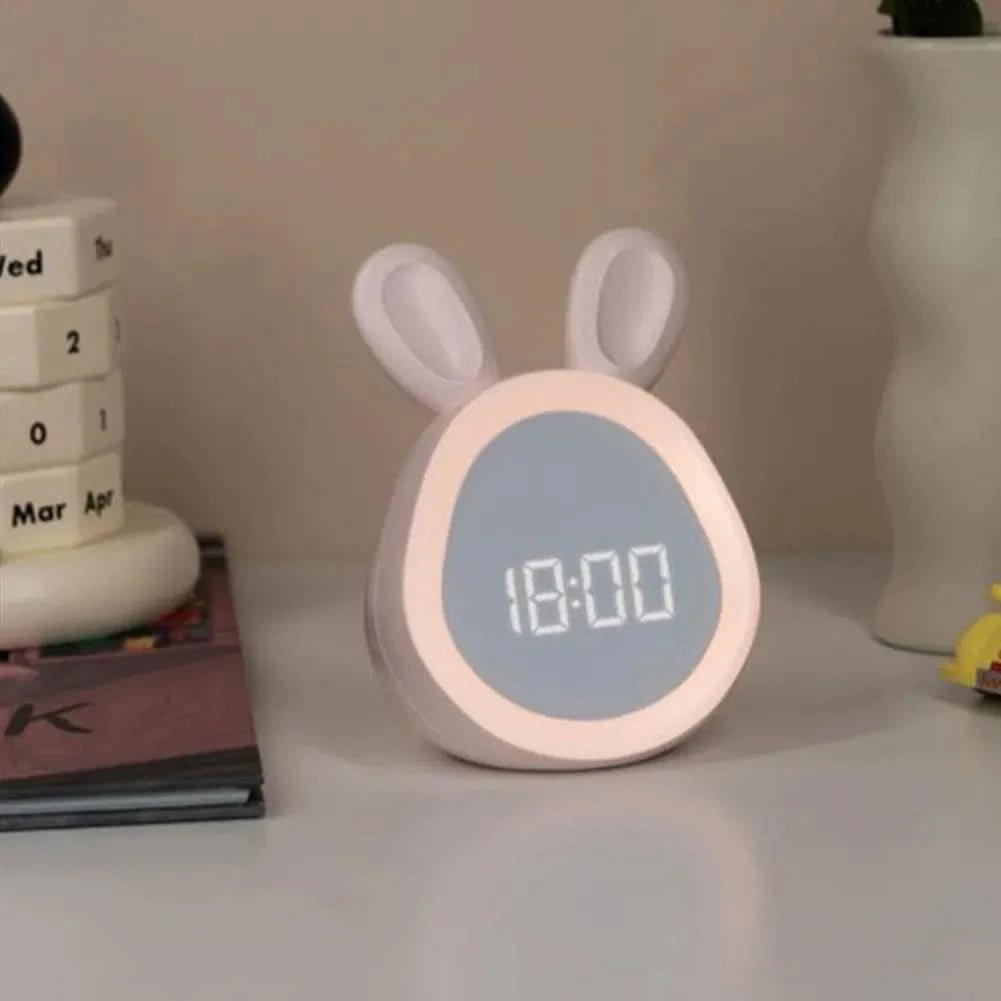 Playful LED Alarm Clock with Energy-Saving Function – Ideal for All Ages