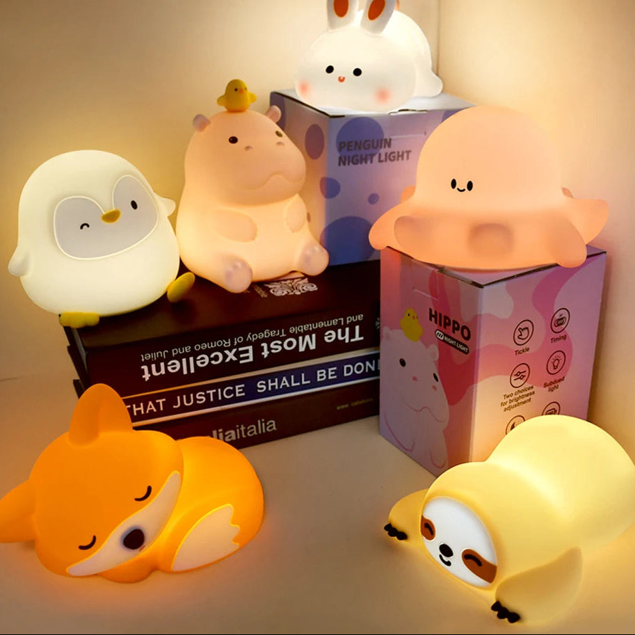 Magical Silicone Night Light for Children with Touch Sensor