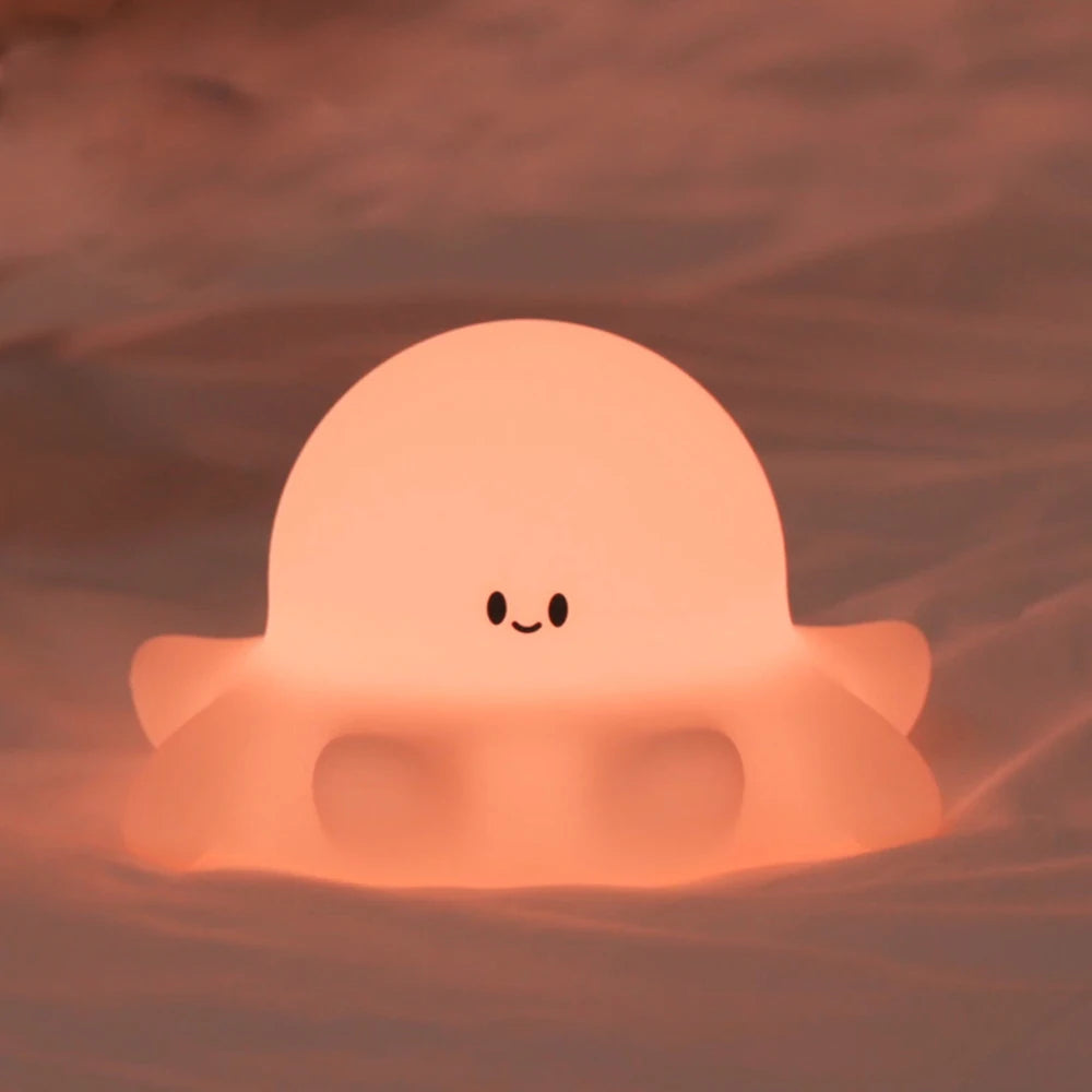 Magical Silicone Night Light for Children with Touch Sensor