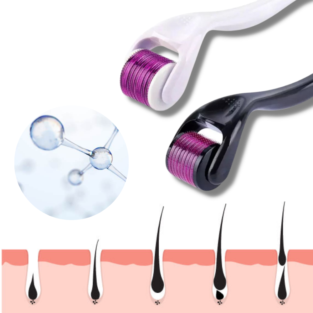 Skin and Beard Care Roller for Optimal Growth