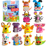 DIY 3D Paper Cup Sticker Set for Creative Minds