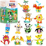 DIY 3D Paper Cup Sticker Set for Creative Minds