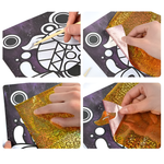 Colorful Foil Painting Set for creative crafting hours