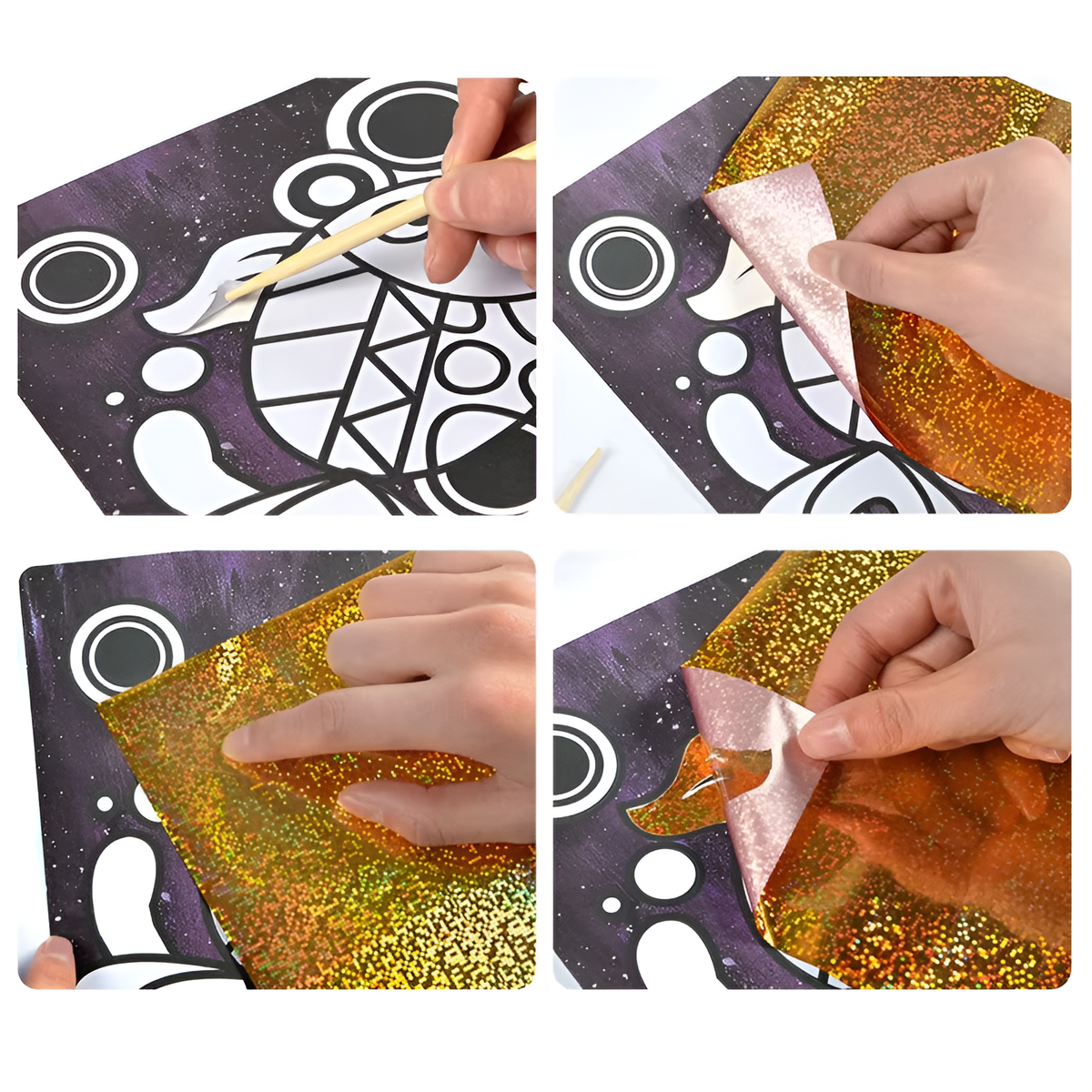 Colorful Foil Painting Set for creative crafting hours