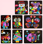Colorful Foil Painting Set for creative crafting hours